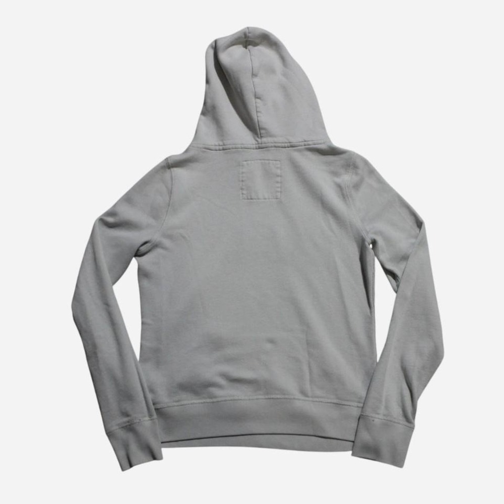 Womens White Y2K Skater Spellout Preppy Hollister Pullover Hoodie - Picture 3 of 8